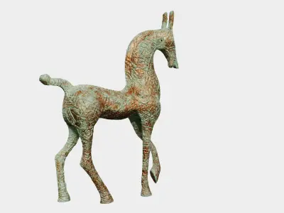 Bronze Horse 3D model