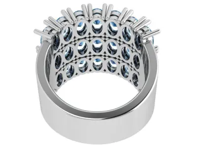 Oval Cut Band 4522 3D print model