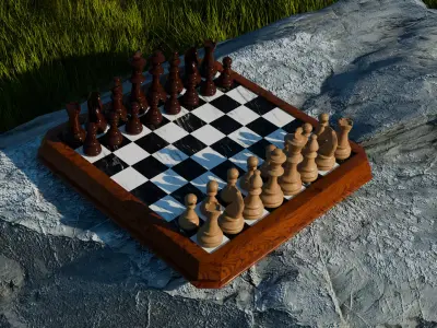 Chess 3D model