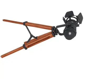 Tripod Floor Lamp 3D model