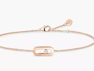 Messika Bracelet Jewelry Gold 3D print model get