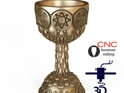 Church bowl for 3D printing 3D print model