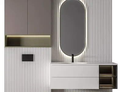 Luxury Bathroom 162 3D model