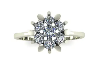 Gift ring for Women 3D print model