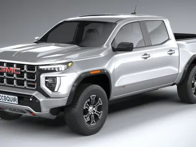GMC Canyon AT4 2023 3D model