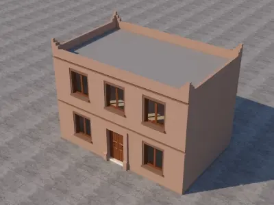 Moroccan House Marrakech 3D model