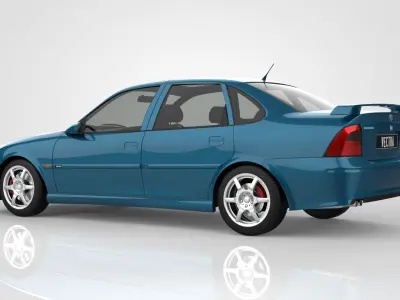 Vauxhall Vectra B GSI 3D model
