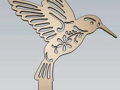 Wonderful Artificial Bird Home and Garden Outdoor Lawn Decor 3D model purchase