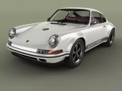 Singer Porsche 911 3D model
