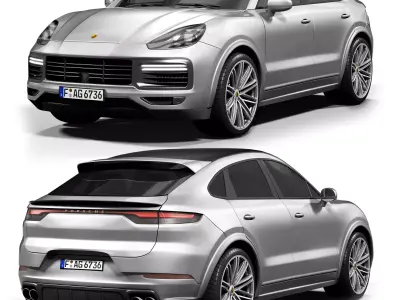 Porsche Cayenne 2022 3D model