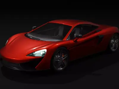 McLaren 570s  3D model