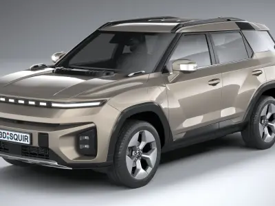 Ssangyong Torres EVX 2025 3D model