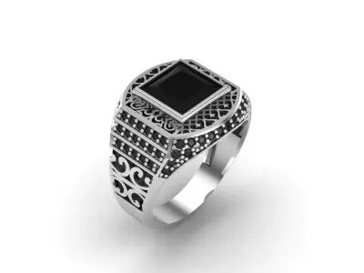 STL 3DM Gents Rings Ready Models Mens Rings 3D print model 3D print model