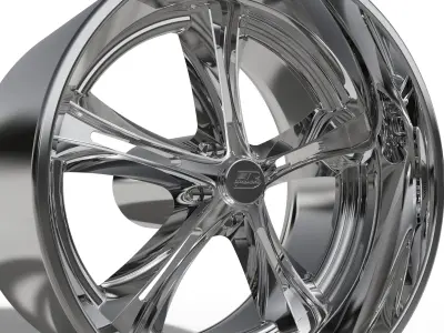BILLET SPECIALATIES PINNACLE WHEEL  3D print model