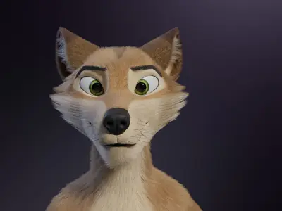 Jacob anthro dingo 3D model