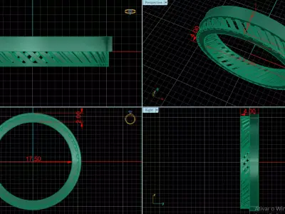 alianca facetas com forro 3D print model
