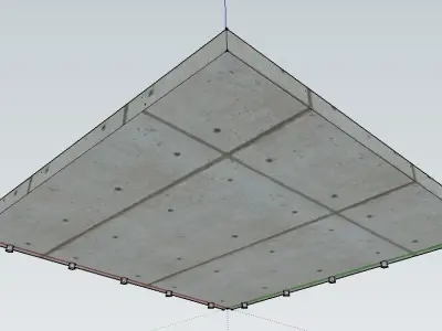 RCCB SLABS 3D model