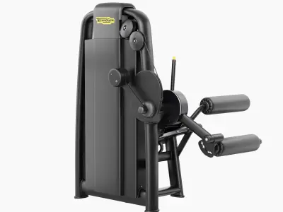 Technogym Selection 700 - Leg Curl 3D model
