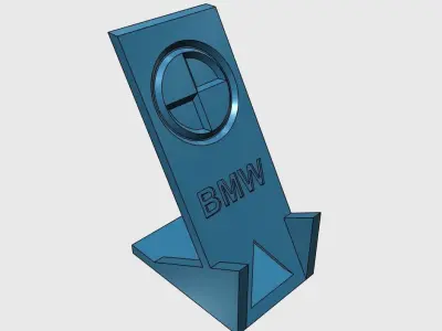 Phone holders cars logo easy print 3D model