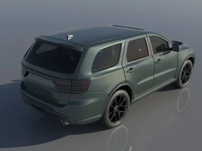 Dodge Durango SRT  3D print model
