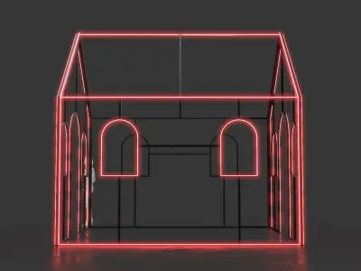 House Outline 1 3D model