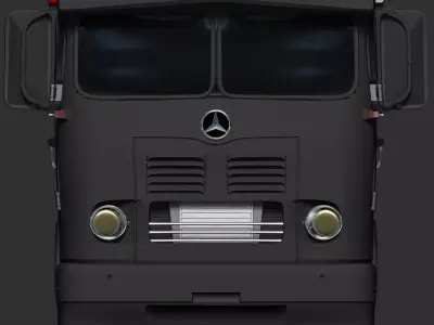 LP-321 truck cabin 3D print model