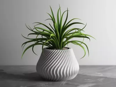 vase pot planter 3d print c01  3D print model