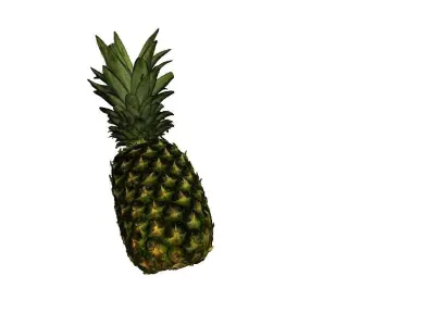 Pineapple Low-poly 3D model