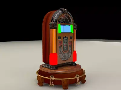 Juke box 3D model