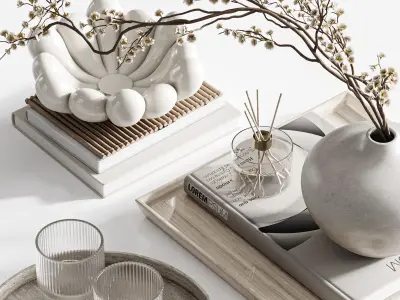 Decorative set04 3D model