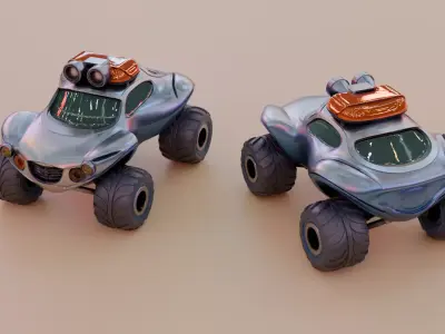 Car for 3D Printing Free 3D print model