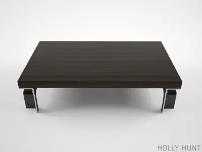 Holly Hunt Ingot cocktail table 3D model