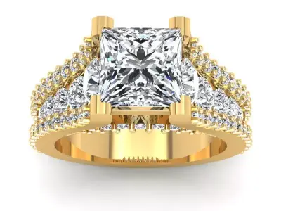 Ali-779-Ring Free 3D print model