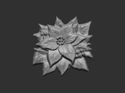 flower cnc model 3D print model