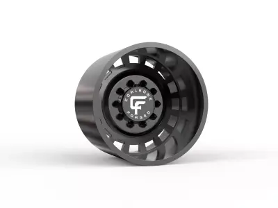 corleone Rear demeo dually wheel  3D print model
