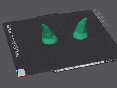 Fantasia Qairavata Elephant for the wall 3d model 3D print model