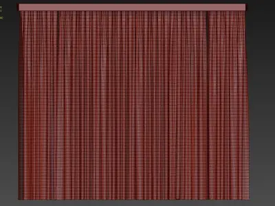 Tulle Low-poly 3D model