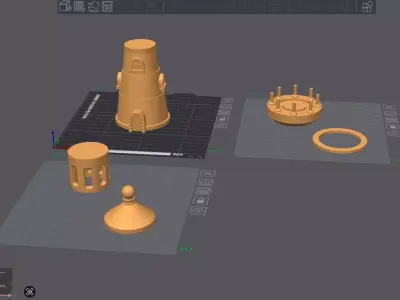 Lighthouse 3D Printable STL Model 3D print model
