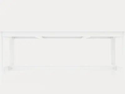 Altea Extensionable Dining Table Low-poly 3D model