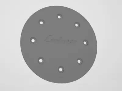 Lorinser hub cap for D93 18 inch wheels 3D print model