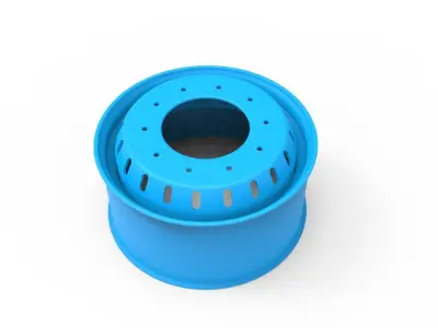 TRUCK WHEEL 3D print model