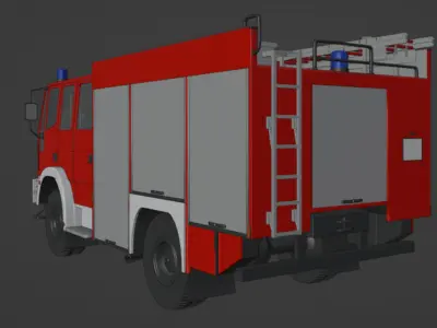 IVECO EUROFIRE FF 140 E 28 3D model