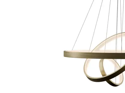 Ellipsis Chandelier 3D model