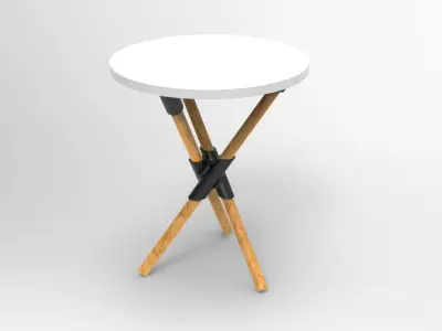 SIDE TABLE - BEDSIDE TABLE - 3D PRINT 3D print model