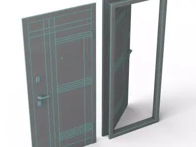 Ryoan Door 3D model
