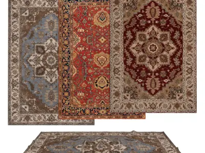 Rugs No 867 Low-poly 3D model