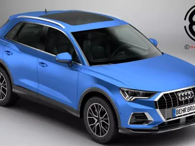Audi Q3 2019 3D model