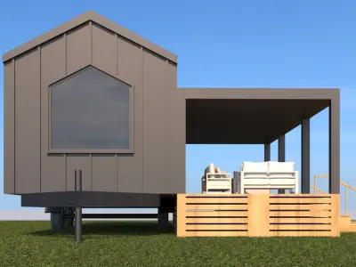 Tiny House 3D model buy