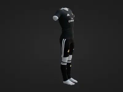 Real Madrid Sportwear Low-poly 3D model