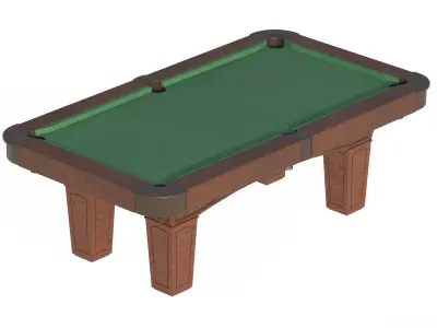 Billiard Collection  3D Model Pack